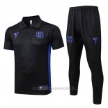 Conjunto Polo del Barcelona 2025-2026 Negro