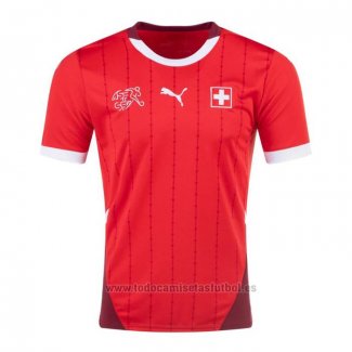 Camiseta Suiza 1ª 2024 Tailandia