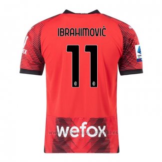 Camiseta AC Milan Jugador Ibrahimovic 1ª 2023-2024