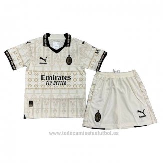 Camiseta AC Milan Pleasures Portero Nino 2023-2024