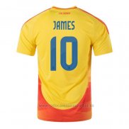 Camiseta Colombia Jugador James 1ª 2024