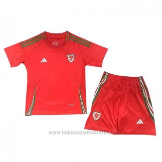 Camiseta Gales 1ª Nino 2024