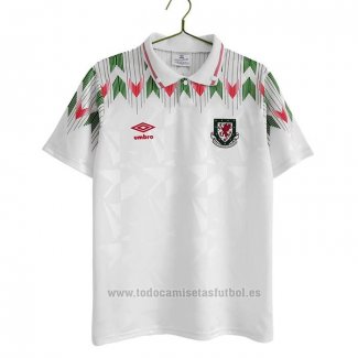Camiseta Gales 2ª Retro 90-92