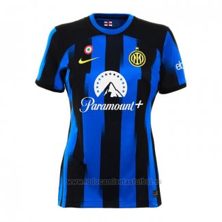 Camiseta Inter Milan 1ª Mujer 2023-2024