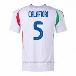 Camiseta Italia Jugador Calafiori 2ª 2024-2025