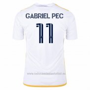 Camiseta Los Angeles Galaxy Jugador Gabriel Pec 1ª 2025