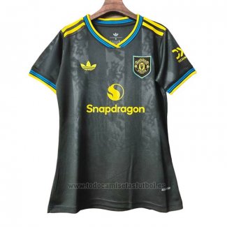 Camiseta Manchester United 3ª Mujer 2025-2026