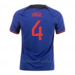 Camiseta Paises Bajos Jugador Virgil 2ª 2022