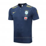 Camiseta Polo del Brasil 2022-2023 Azul