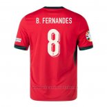 Camiseta Portugal Jugador B.Fernandes 2ª 2020-2021