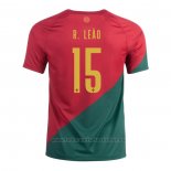 Camiseta Portugal Jugador R.Leao 1ª 2022