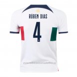 Camiseta Portugal Jugador Ruben Dias 2ª 2022