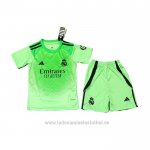 Camiseta Real Madrid Portero Nino 2025-2026 Verde