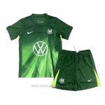 Camiseta Wolfsburg 1ª Nino 2025-2026