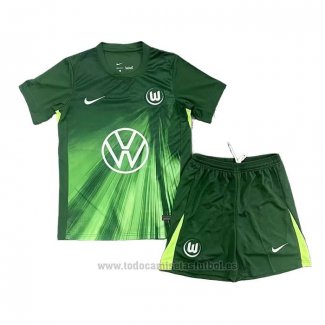 Camiseta Wolfsburg 1ª Nino 2025-2026