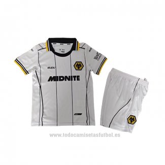 Camiseta Wolves 2ª Nino 2026-2027