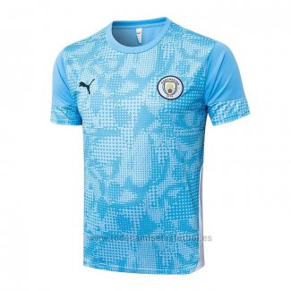 Camiseta de Entrenamiento Manchester City 2025-2026 Azul