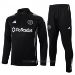Chandal de Sudadera del Inter Miami Nino 2025-2026 Negro