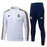 Chandal de Sudadera del Real Madrid 2026-2027 Blanco