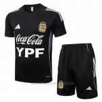 Chandal del Argentina Manga Corta 2025-2026 Negro - Pantalon Corto