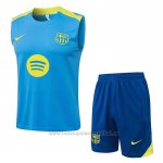Chandal del Barcelona Sin Mangas 2025-2026 Azul