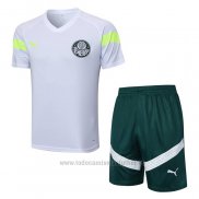 Chandal del Palmeiras Manga Corta 2023-2024 Blanco - Pantalon Corto