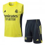 Chandal del Real Madrid Sin Mangas 2025-2026 Amarillo