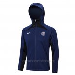 Chaqueta con Capucha del Paris Saint-Germain 2022-2023 Azul