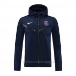 Chaqueta con Capucha del Paris Saint-Germain 2022-2023 Azul