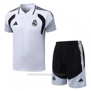Conjunto Polo del Real Madrid 2026-2027 Blanco