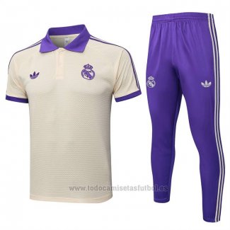 Conjunto Polo del Real Madrid 2025-2026 Amarillo