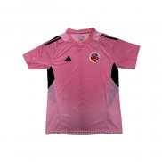 Camiseta Colombia Portero 2026 Rosa Tailandia