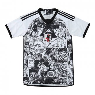 Camiseta Japon Anime 2024-2025 Negro y Blanco Tailandia