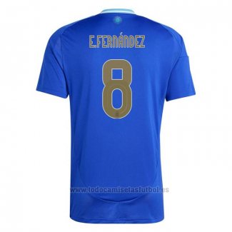 Camiseta Argentina Jugador E.Fernandez 2ª 2024