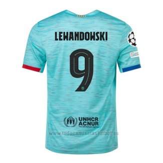Camiseta Barcelona Jugador Lewandowski 3ª 2023-2024