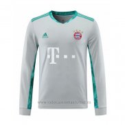 Camiseta Bayern Munich Portero Manga Larga 2020-2021 Gris