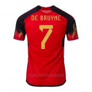 Camiseta Belgica Jugador De Bruyne 1ª 2022