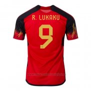 Camiseta Belgica Jugador R.Lukaku 1ª 2022