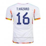 Camiseta Belgica Jugador T.Hazard 2ª 2022