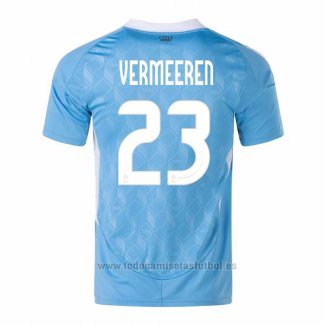 Camiseta Belgica Jugador Vermeeren 2ª 2024