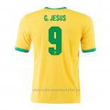 Camiseta Brasil Jugador G.Jesus 1ª 2020-2021