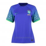 Camiseta Brasil 2ª Mujer 2022