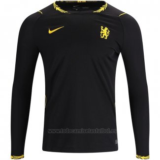 Camiseta Chelsea 2ª Manga Larga 2026-2027