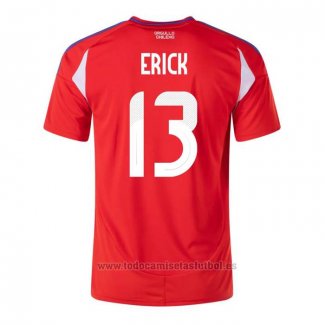 Camiseta Chile Jugador Erick 1ª 2024