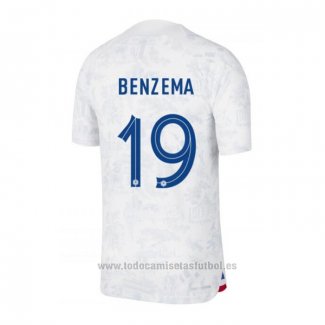 Camiseta Francia Jugador Benzema 2ª 2022