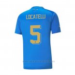 Camiseta Italia Jugador Locatelli 1ª 2022