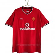 Camiseta Manchester United 1ª Retro 00-02