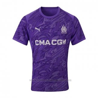 Camiseta Olympique Marsella Portero 2025-2026 Purpura