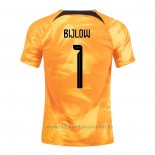 Camiseta Paises Bajos Jugador Bijlow 1ª 2022
