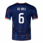 Camiseta Paises Bajos Jugador De Vrij 2ª 2024-2025